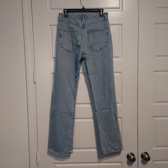 AGOLDE 90's MID RISE STRAIGHT Jeans In Force - Picture 7 of 12